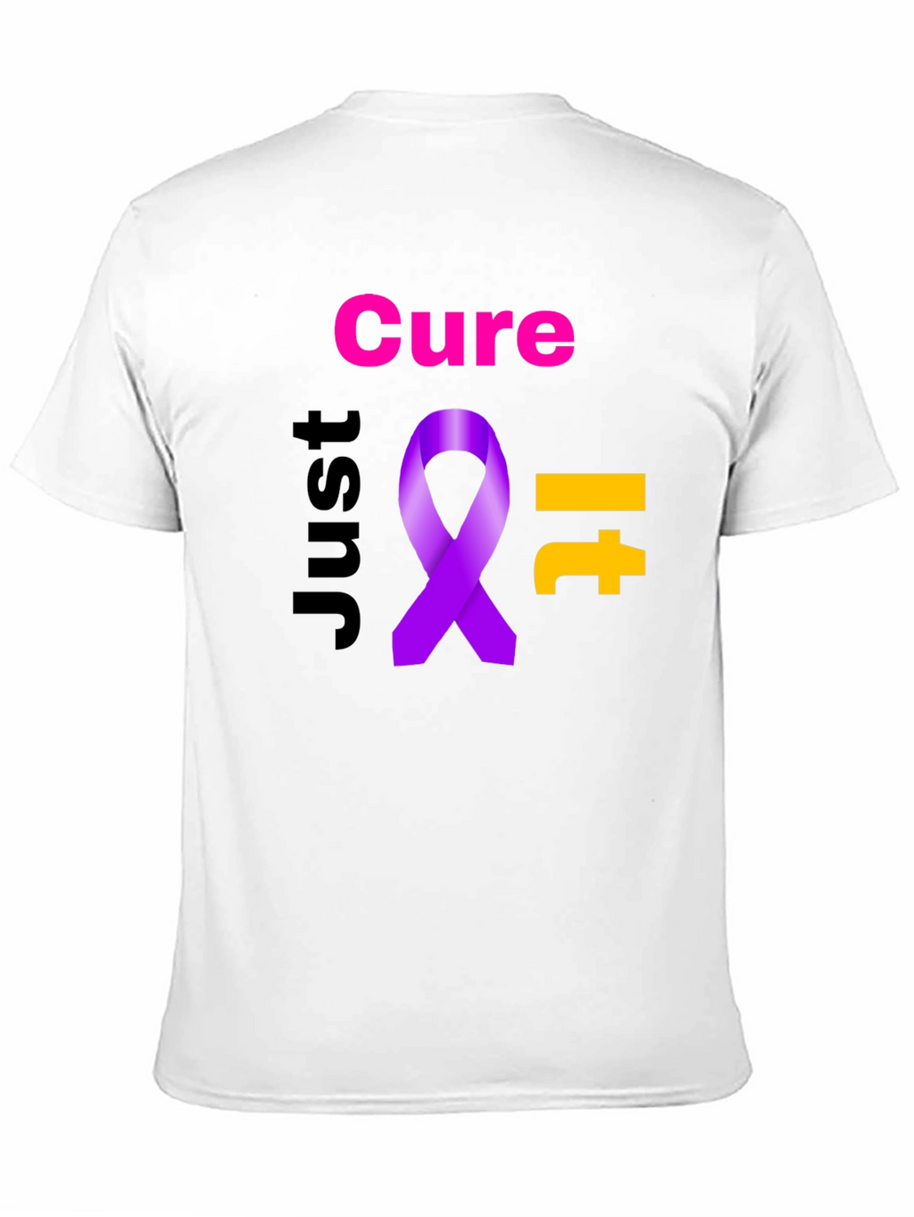 Cure It Ribbon Graphic T-Shirt