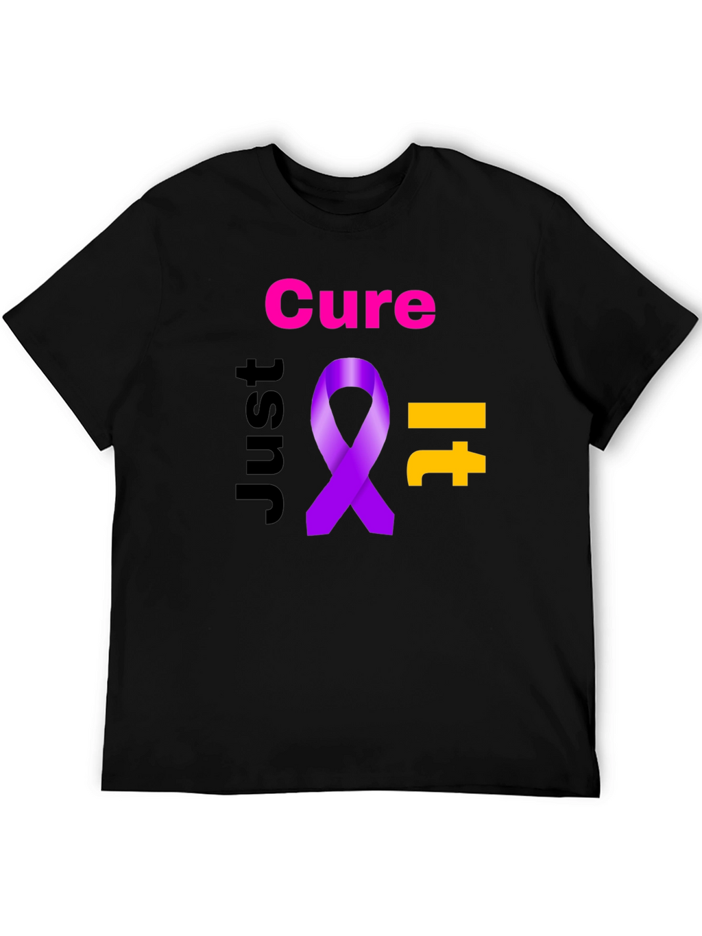 Cure It Ribbon Graphic T-Shirt