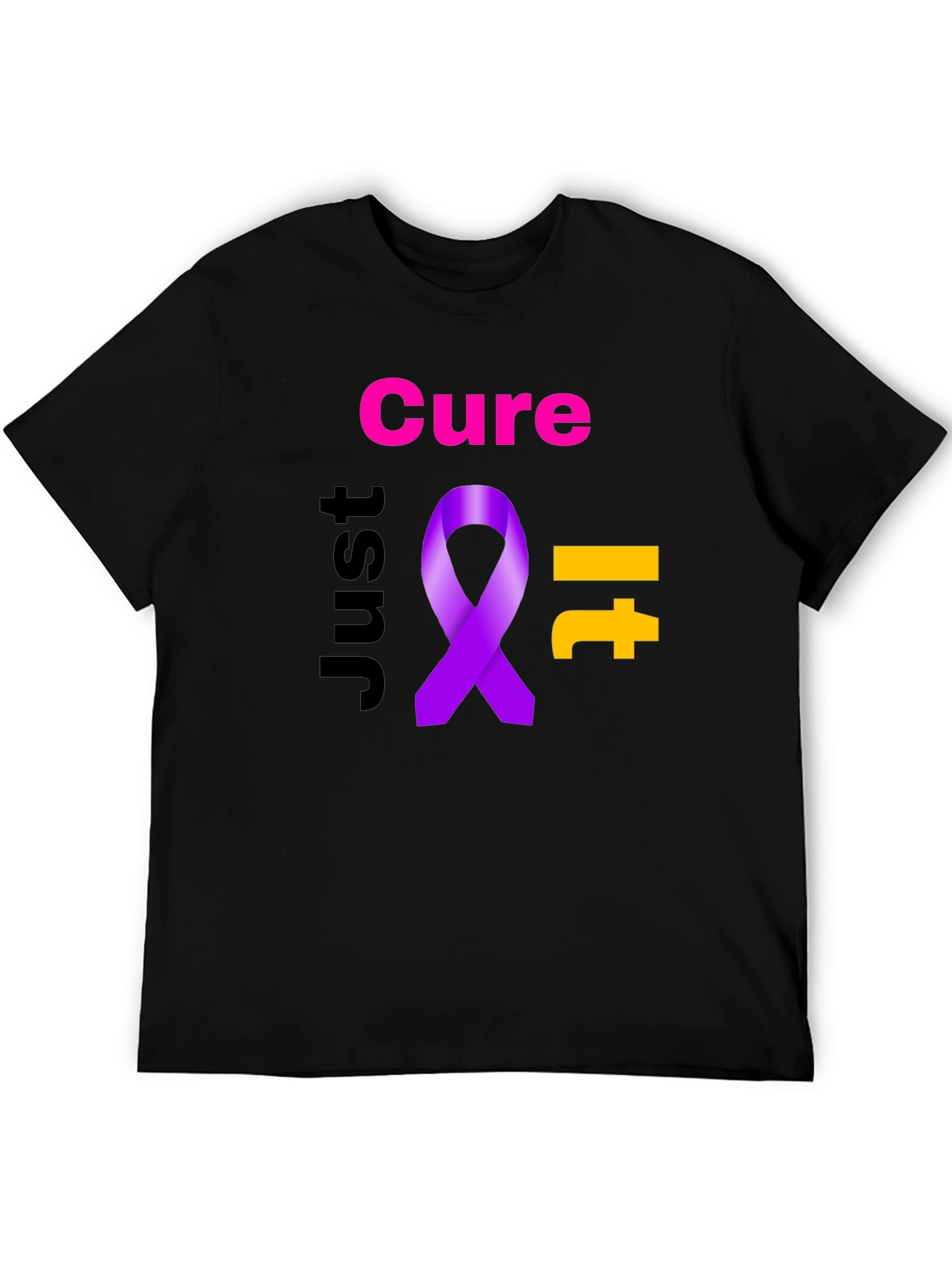 Cure It Ribbon Graphic T-Shirt