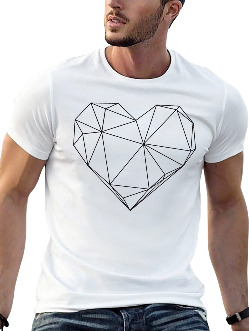 Mens Basic Black Short Sleeve T-Shirt
