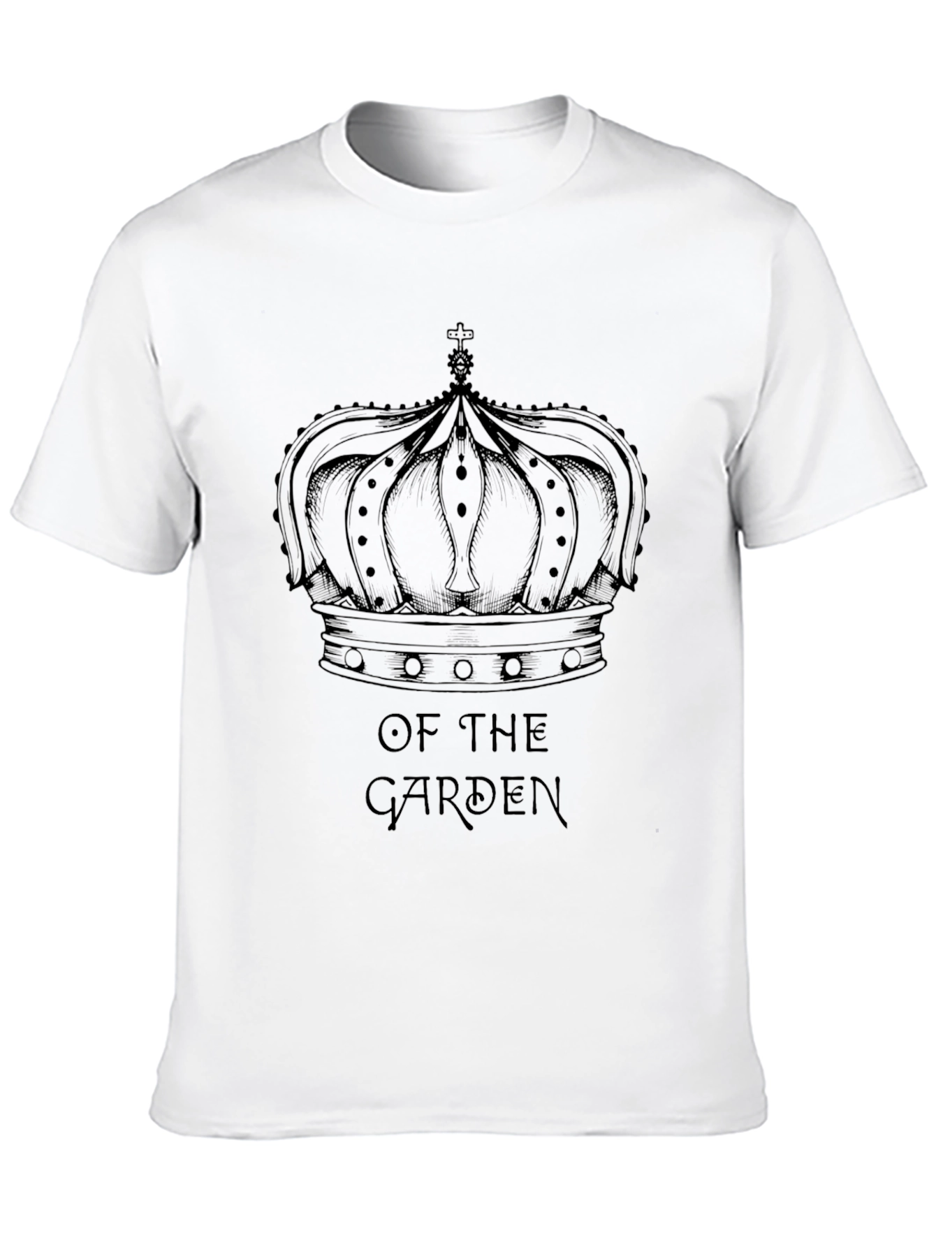 King of the Garden Graphic Tee - Black