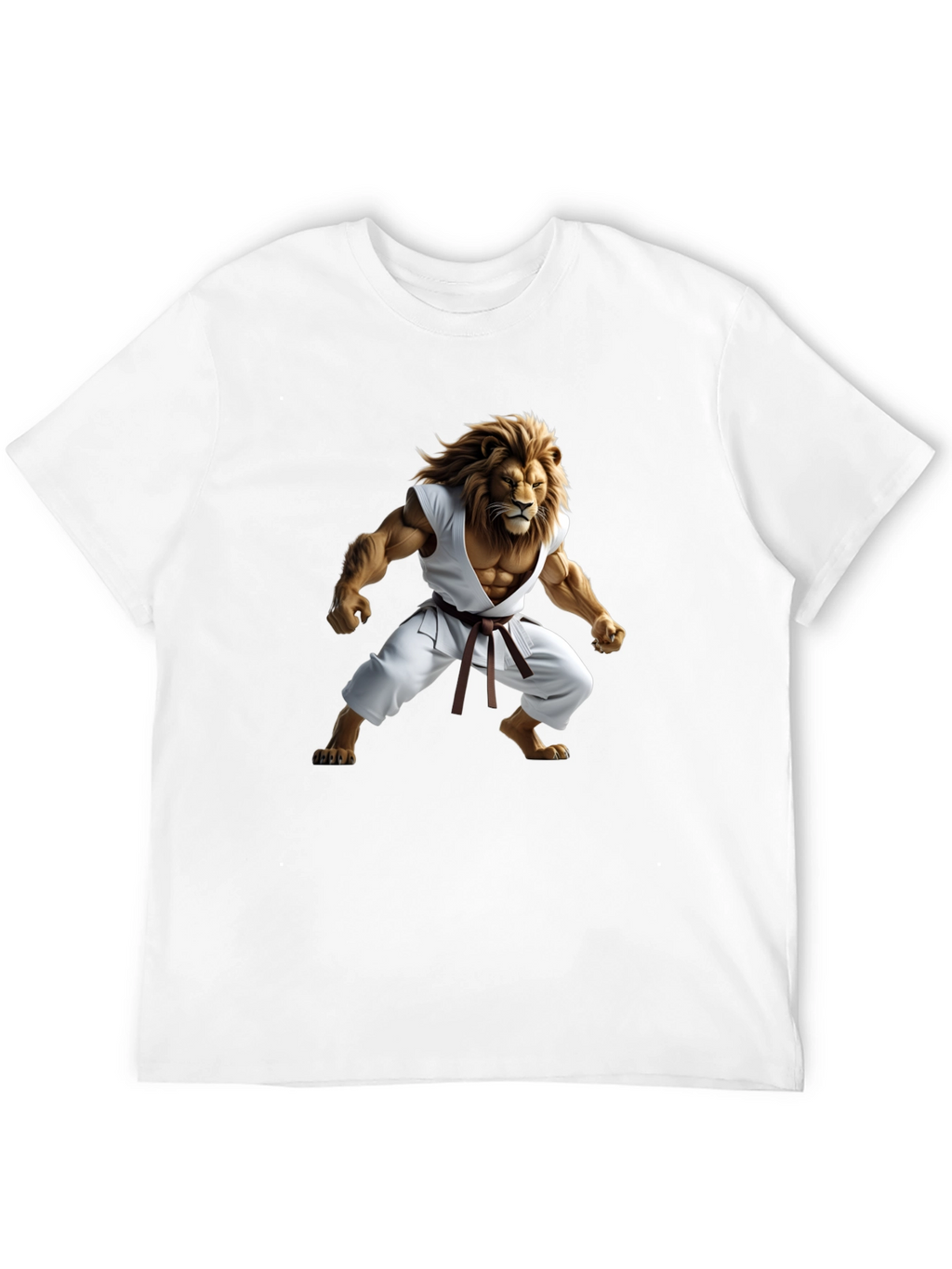 Lion Karate Master Black T-Shirt