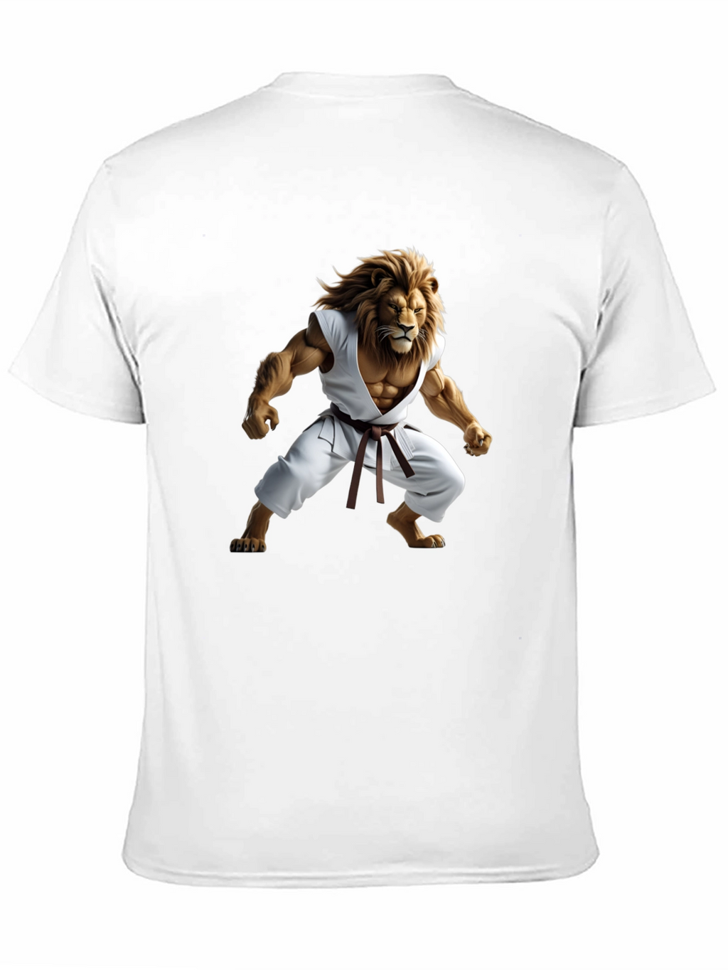 Lion Karate Master Black T-Shirt