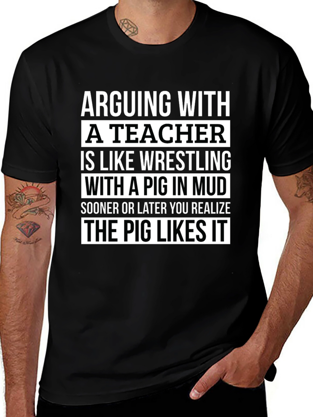 Arguing with a Teacher Funny T-Shirt