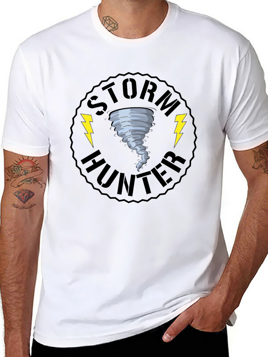Storm Hunter Graphic T-Shirt - Weather Chaser Tee