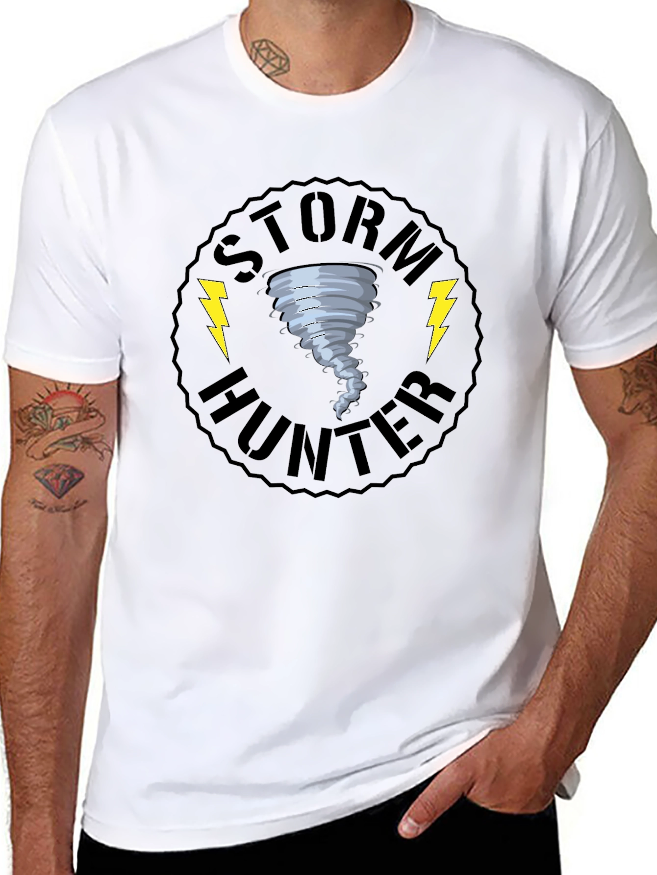 Storm Hunter Graphic T-Shirt - Weather Chaser Tee