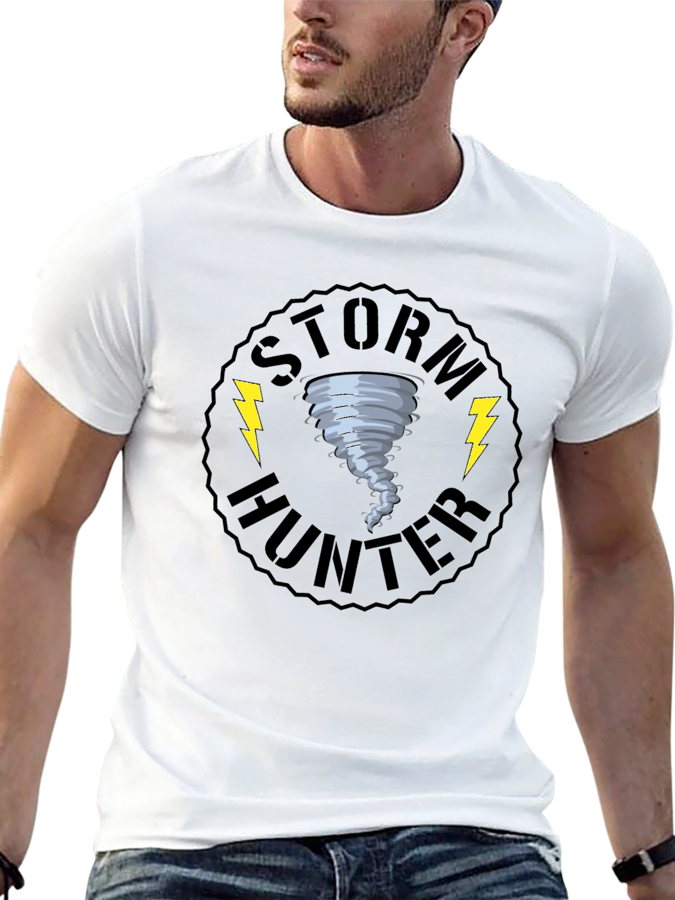 Storm Hunter Graphic T-Shirt - Weather Chaser Tee