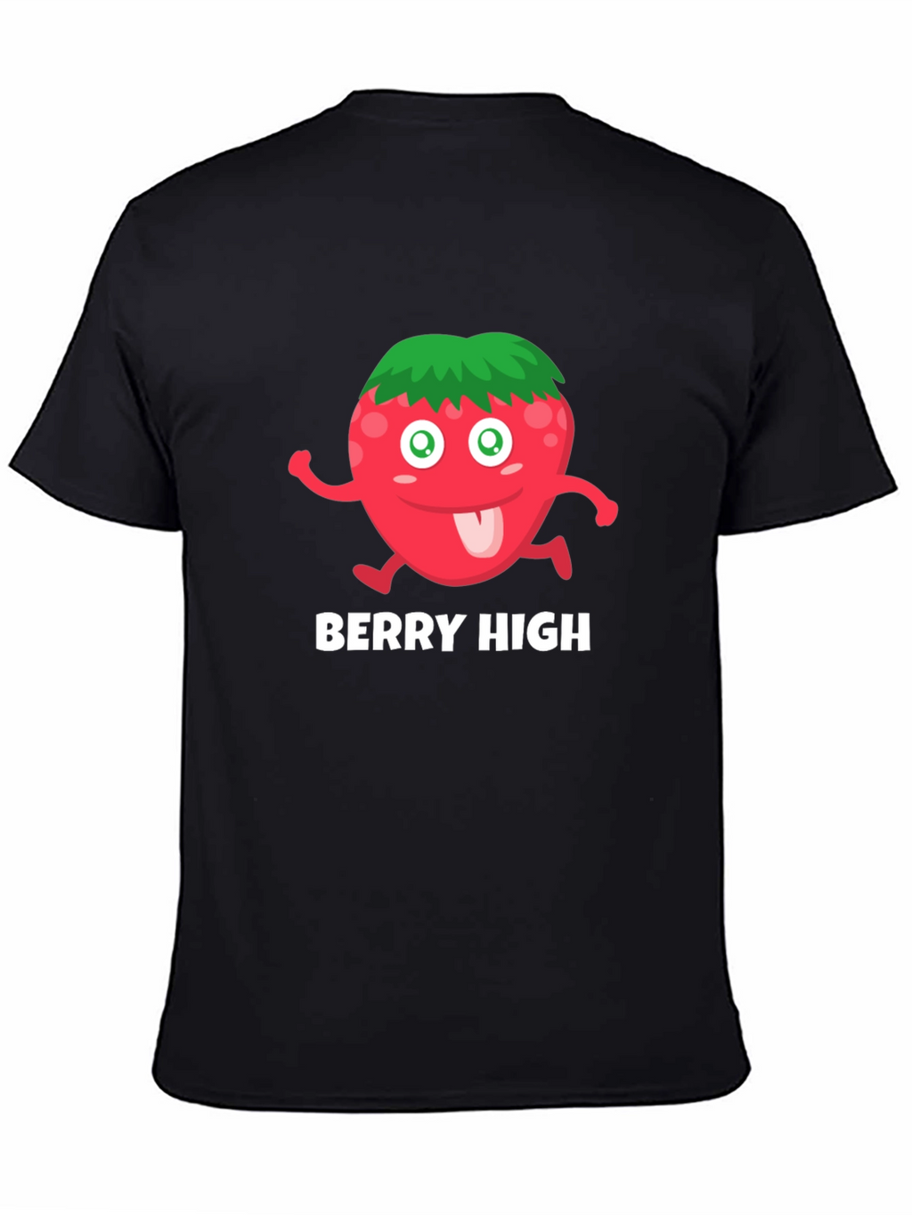 Berry High T-Shirt - Funny Cartoon Fruit Tee