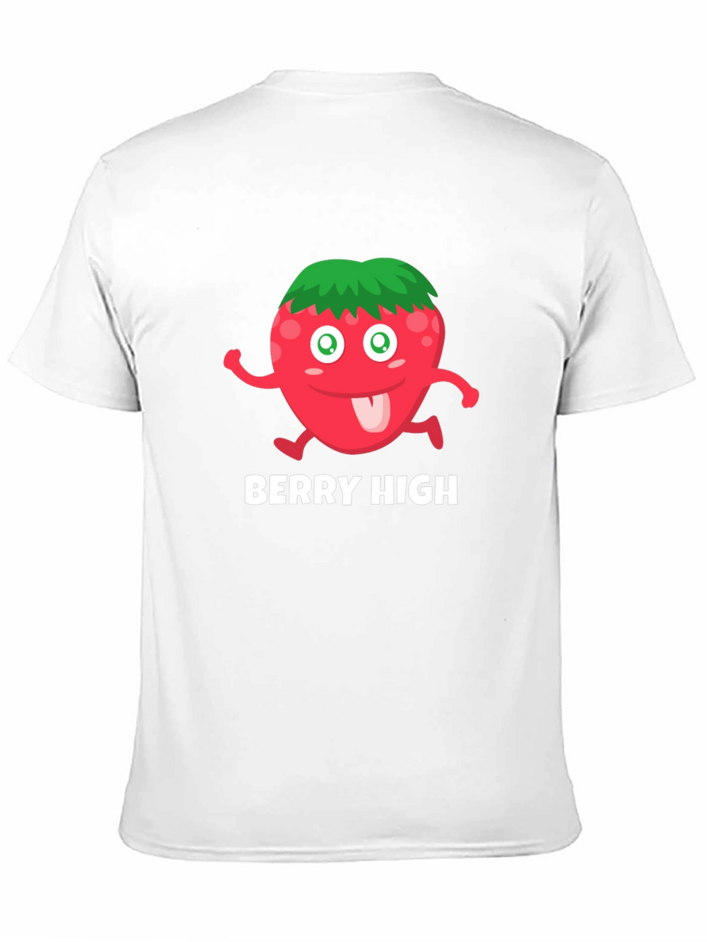 Berry High T-Shirt - Funny Cartoon Fruit Tee