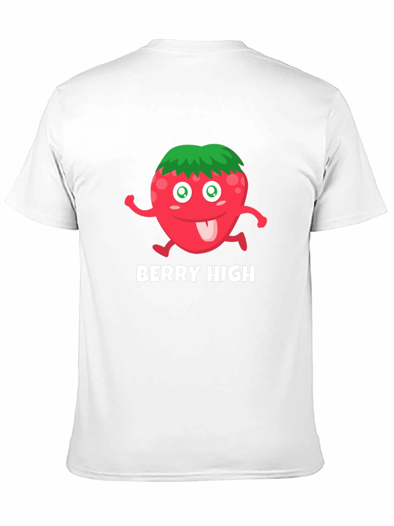 Berry High T-Shirt - Funny Cartoon Fruit Tee
