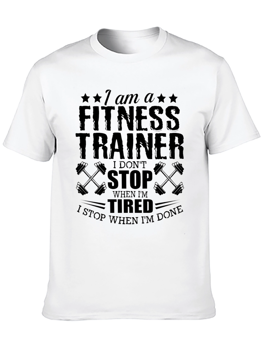Fitness Trainer Graphic T-Shirt
