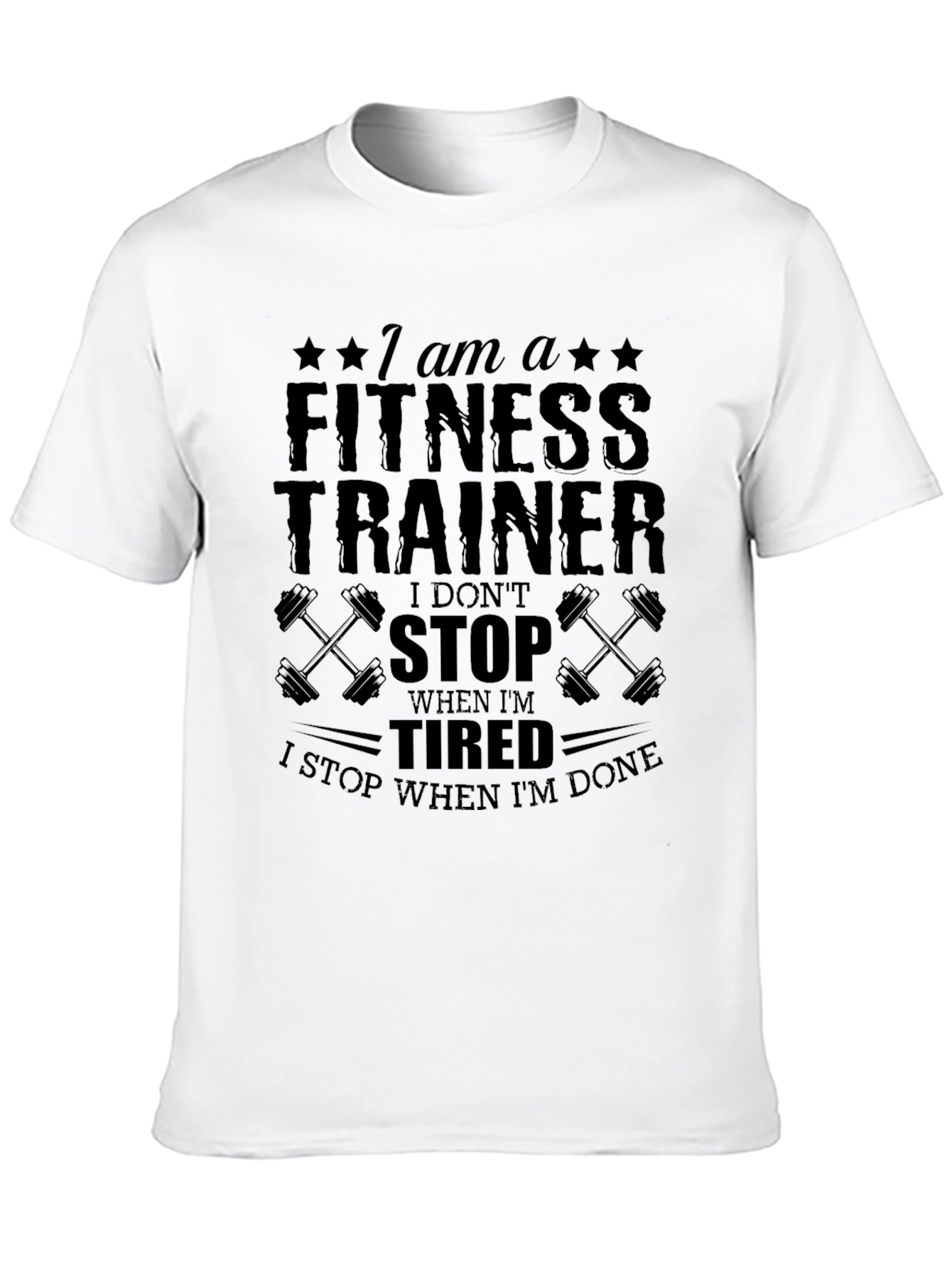 Fitness Trainer Graphic T-Shirt