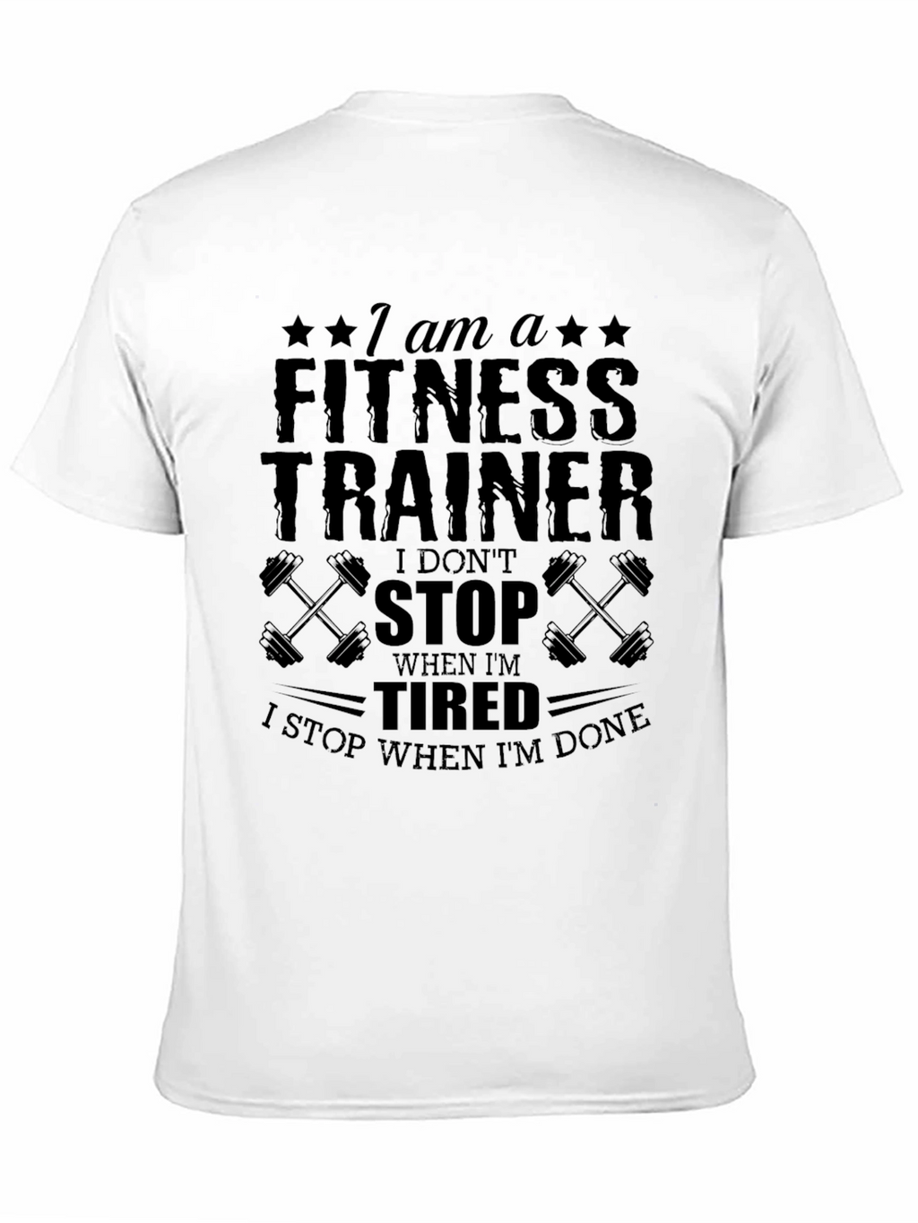 Fitness Trainer Graphic T-Shirt