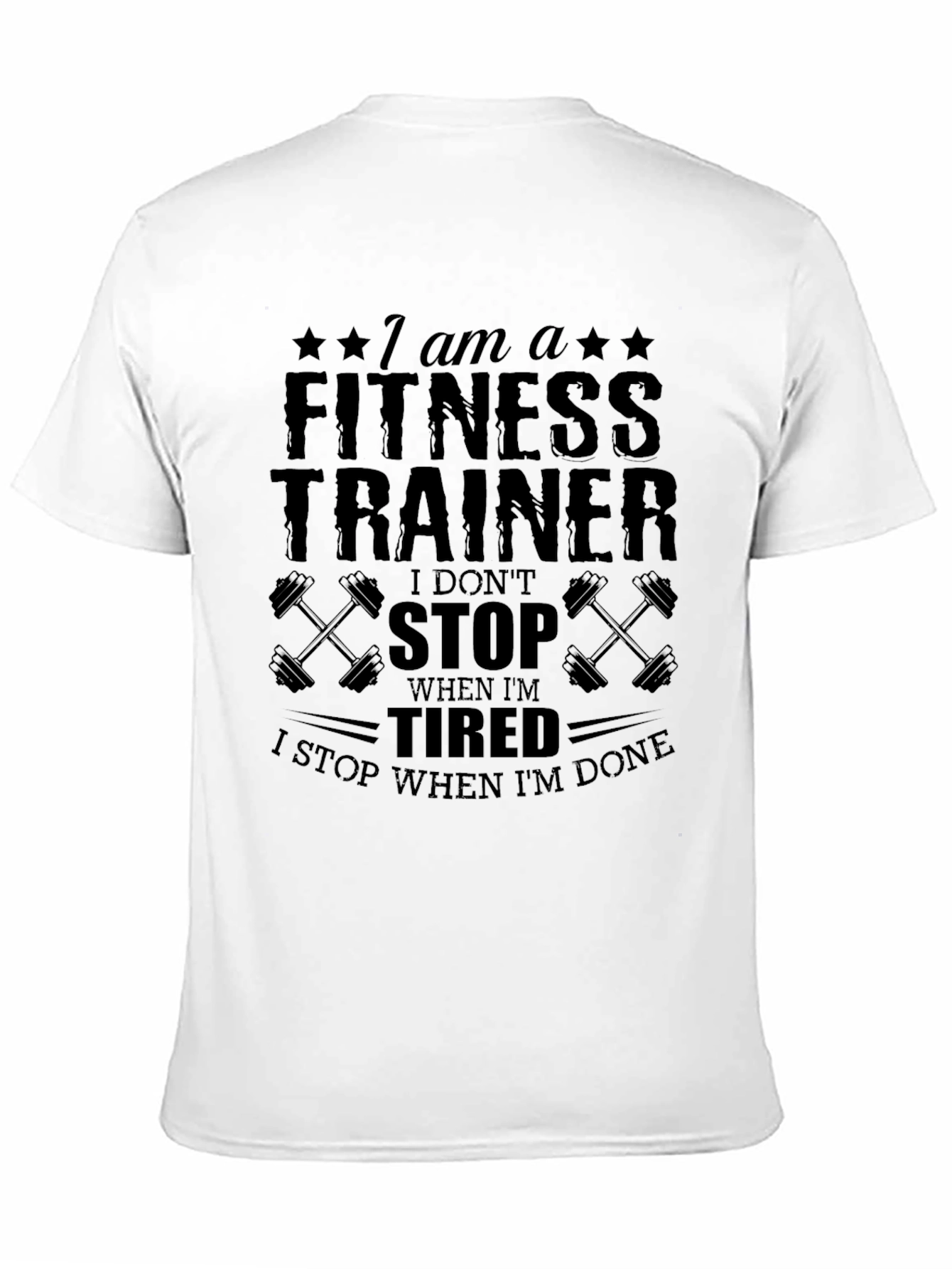 Fitness Trainer Graphic T-Shirt