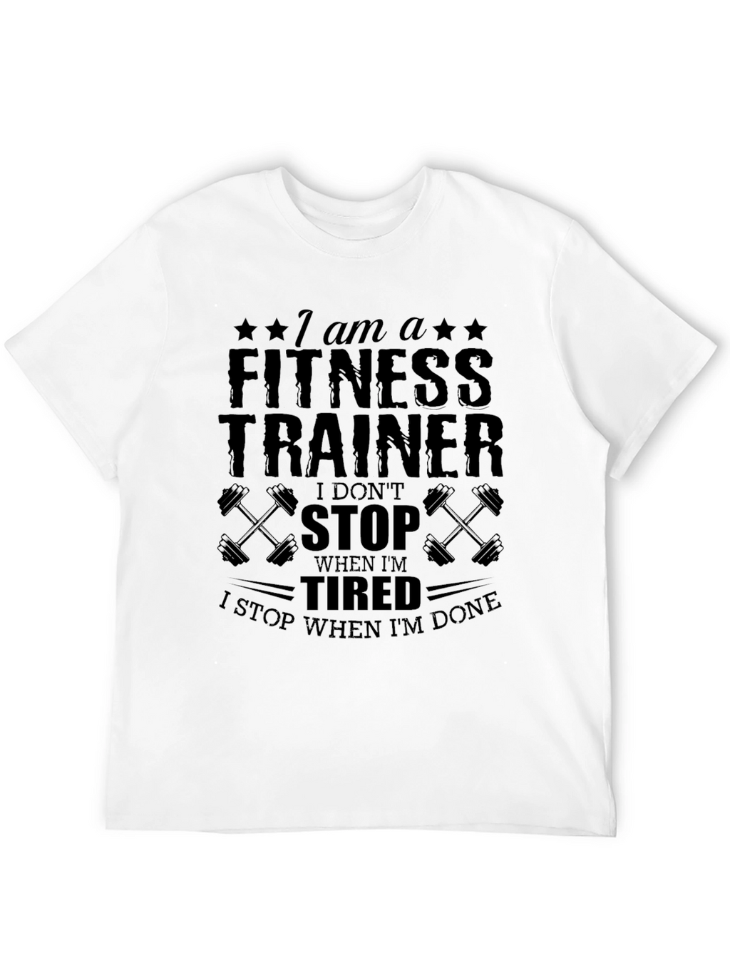 Fitness Trainer Graphic T-Shirt