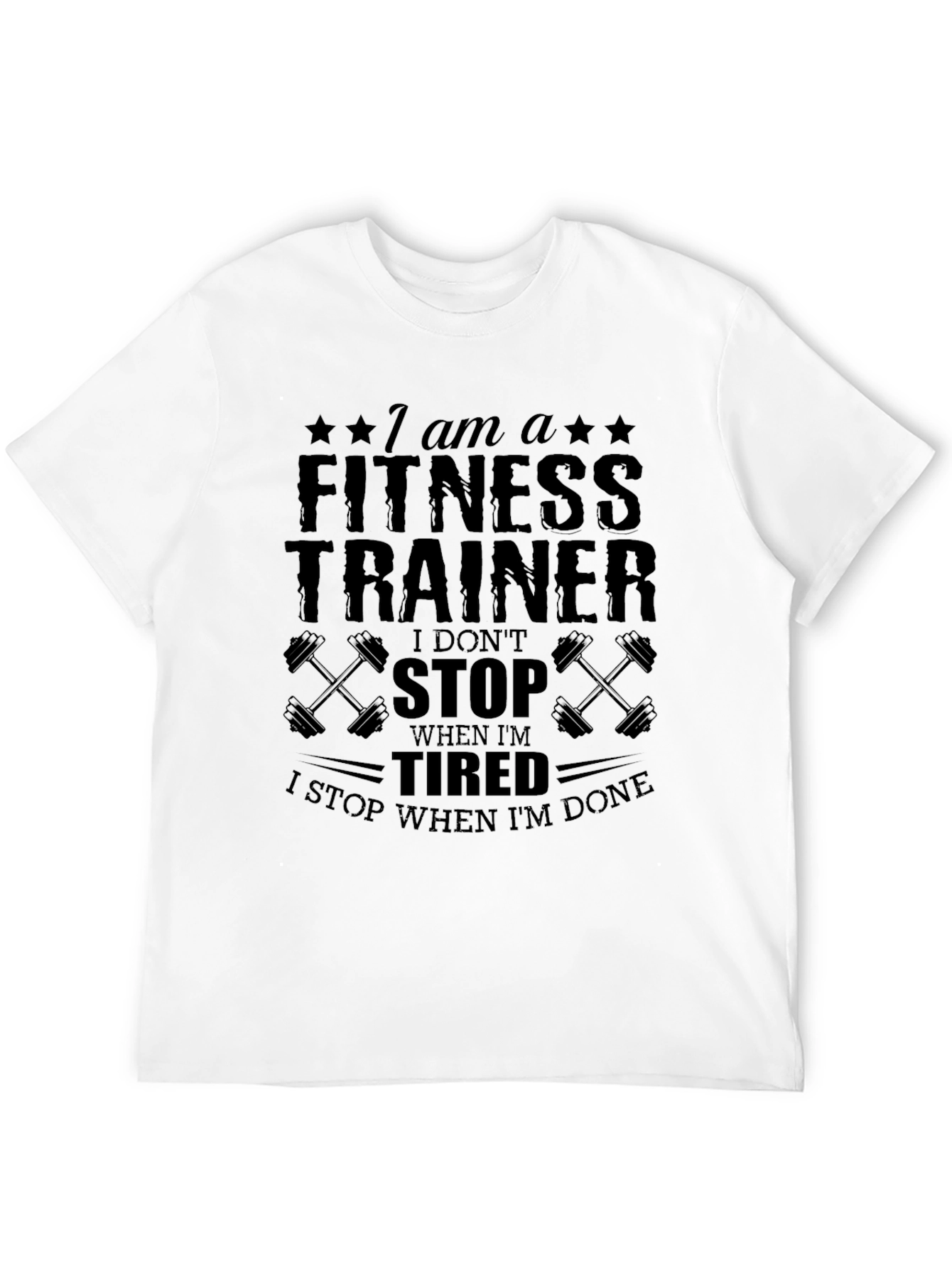 Fitness Trainer Graphic T-Shirt