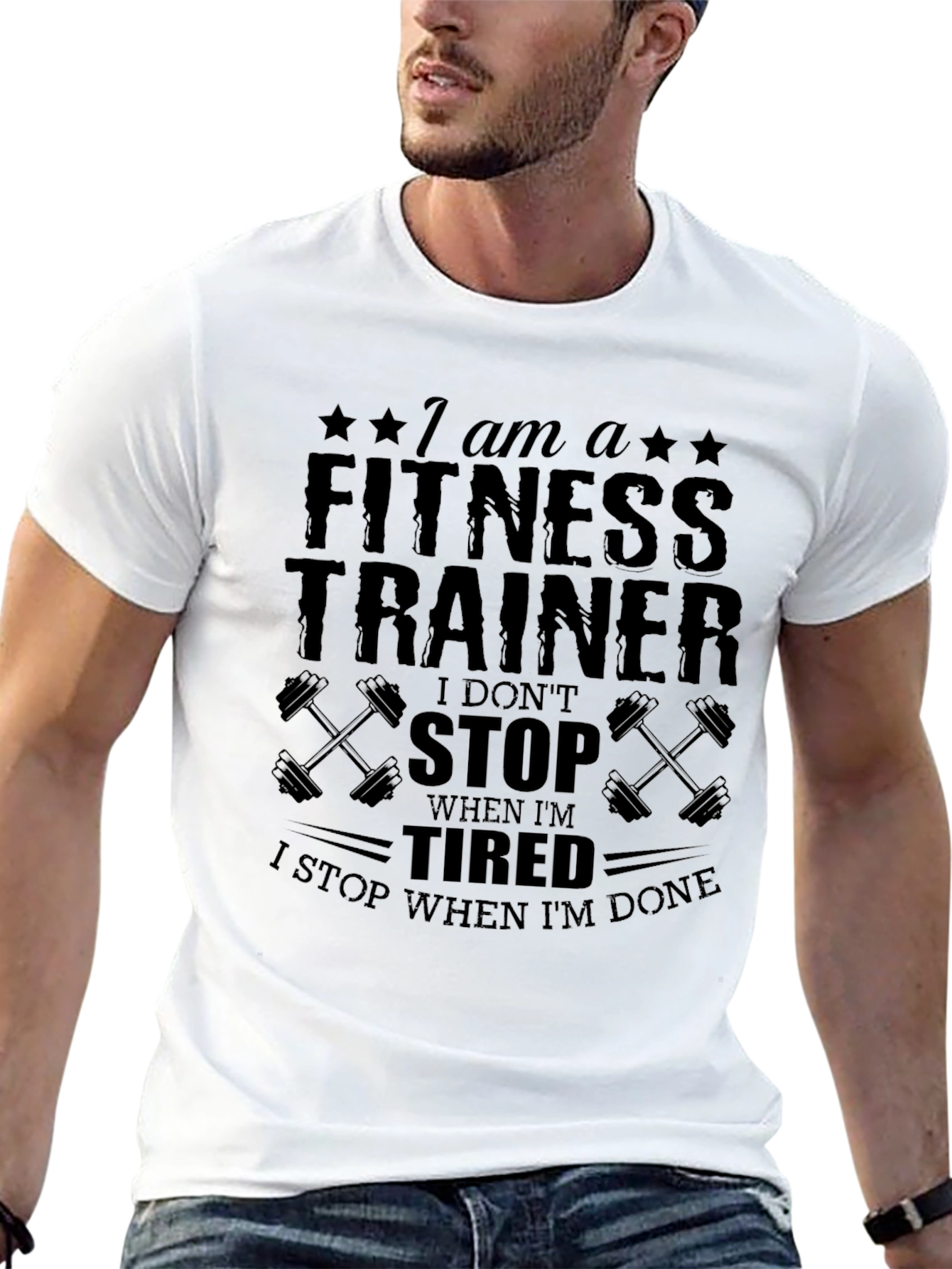 Fitness Trainer Graphic T-Shirt
