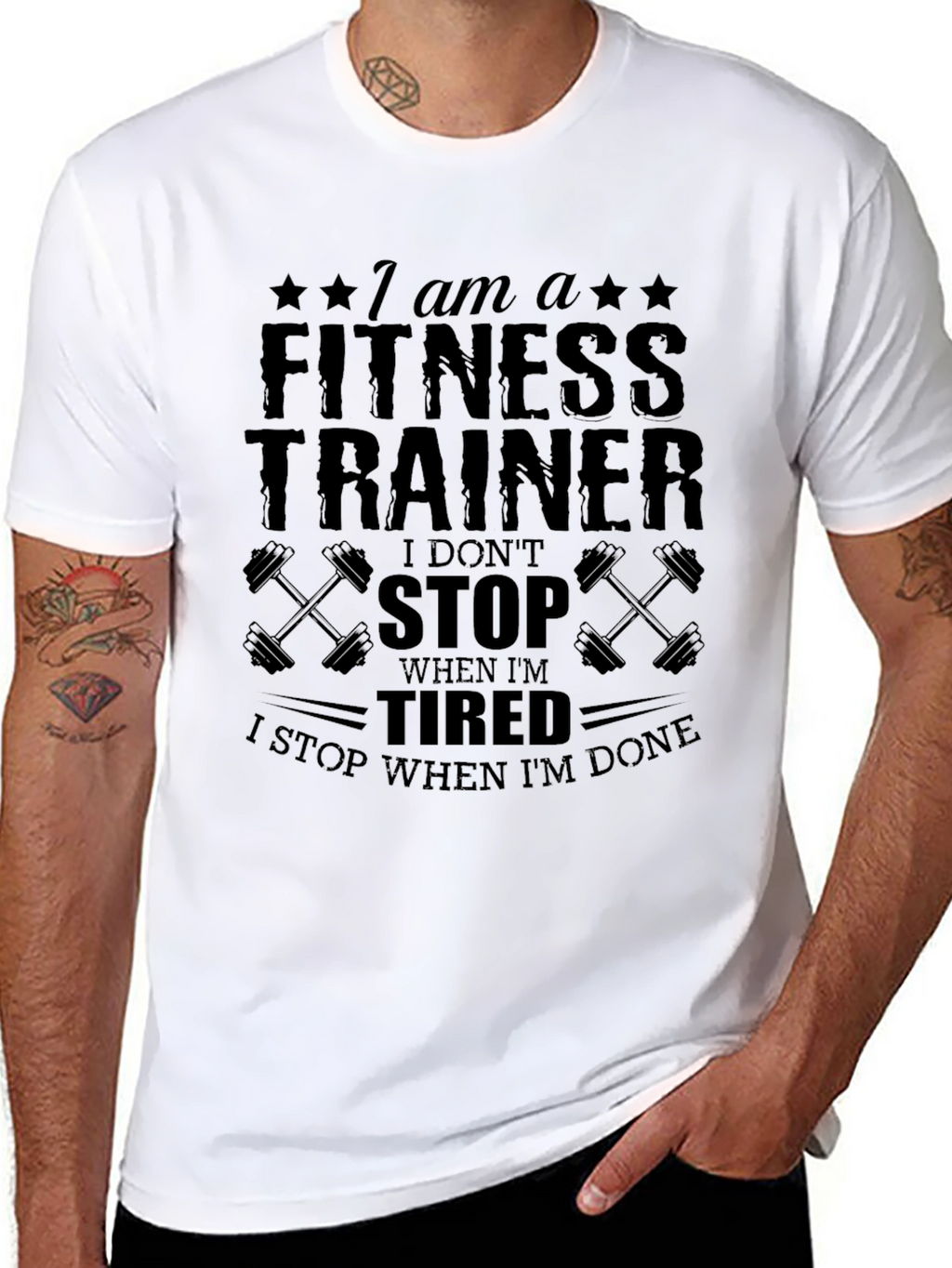 Fitness Trainer Graphic T-Shirt