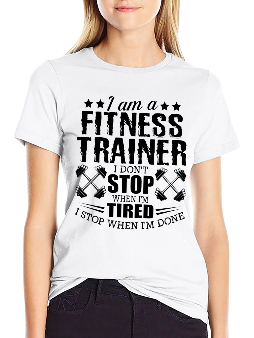 Fitness Trainer Graphic T-Shirt