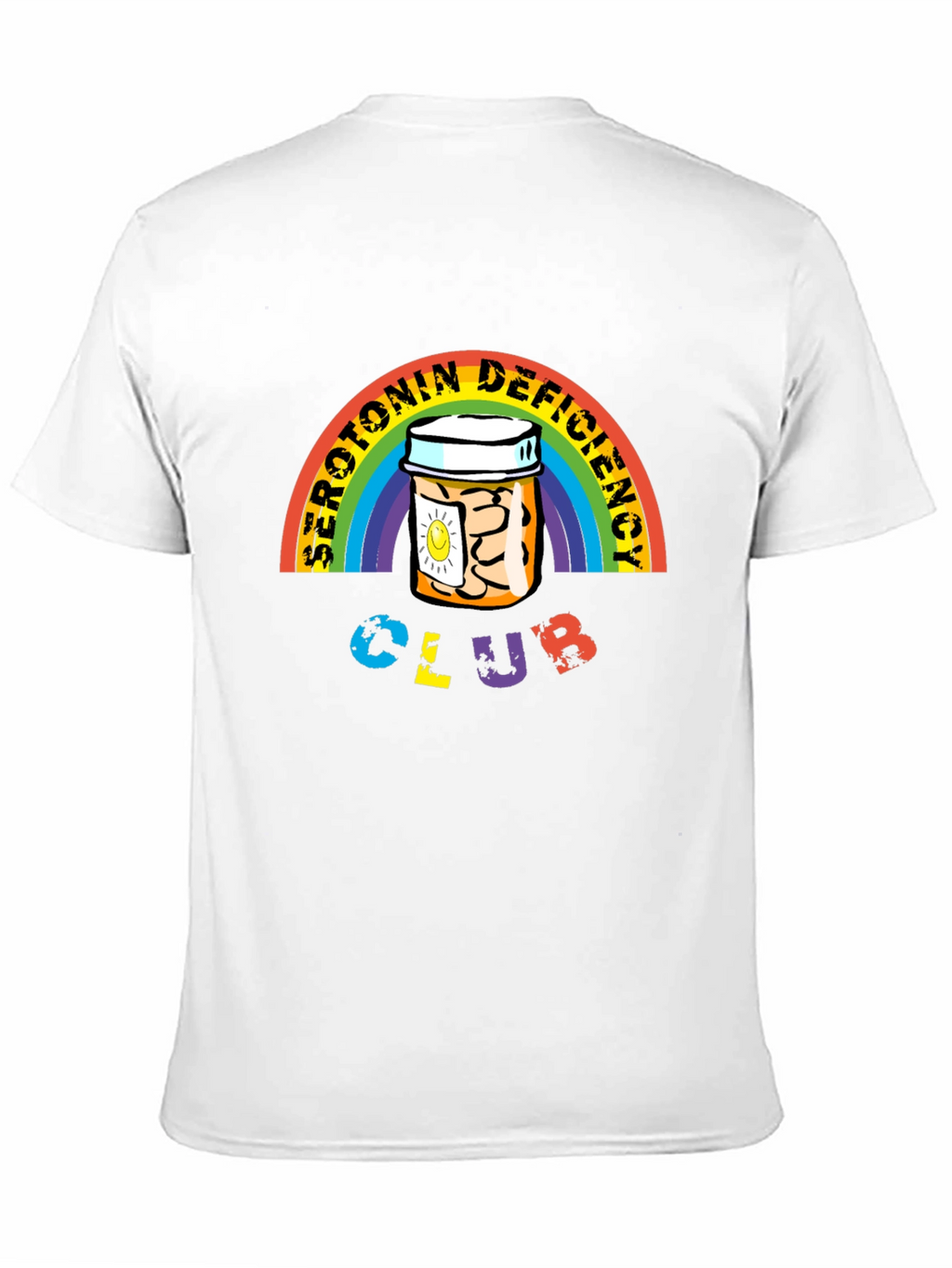 Serotonin Deficiency Club Graphic T-Shirt