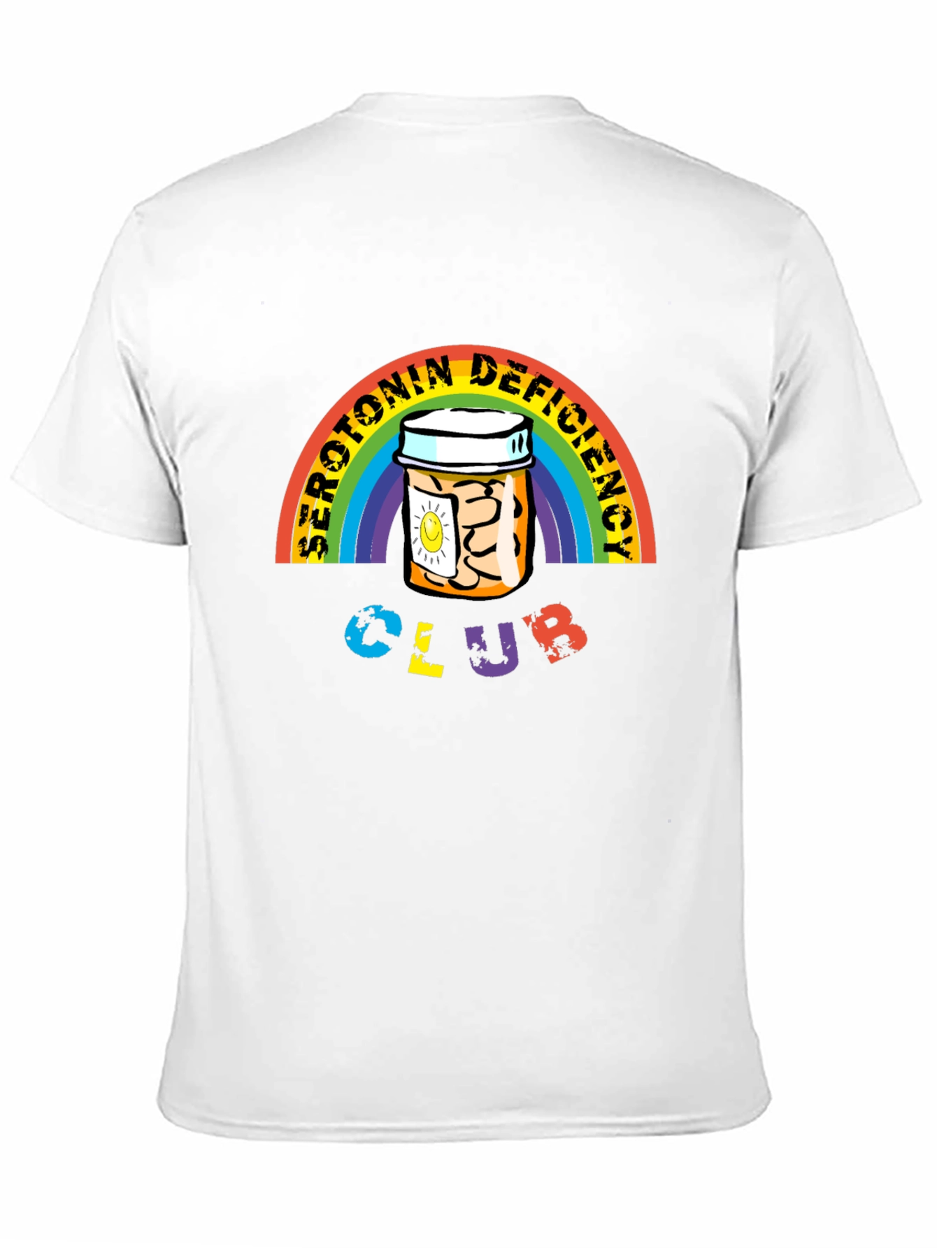Serotonin Deficiency Club Graphic T-Shirt