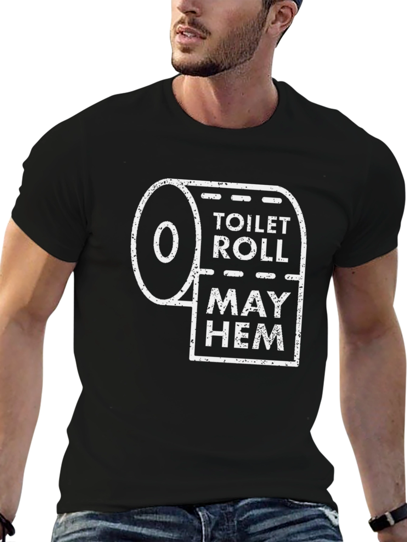 Toilet Roll Mayhem Graphic T-Shirt
