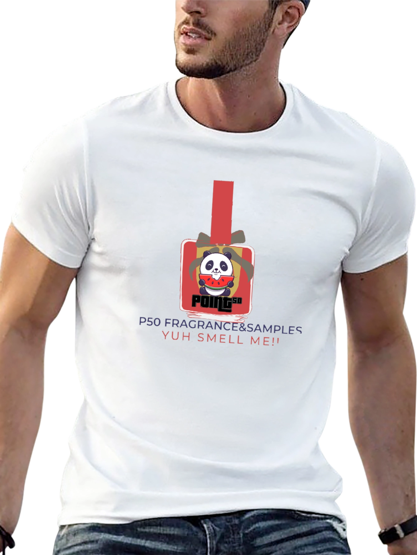 P50 Fragrance & Samples T-Shirt - Yuh Smell Me!!
