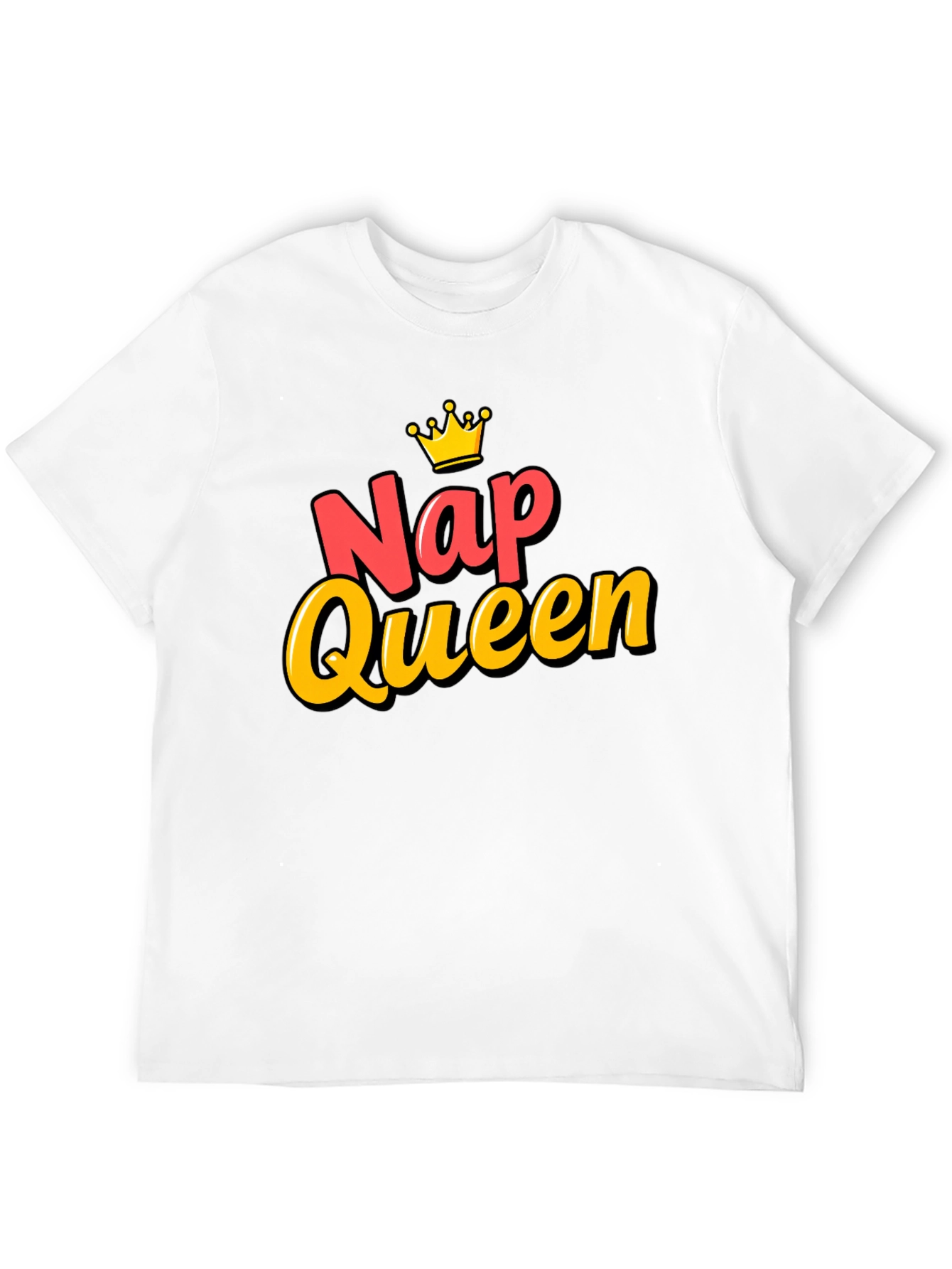 Nap Queen Black Graphic T-Shirt
