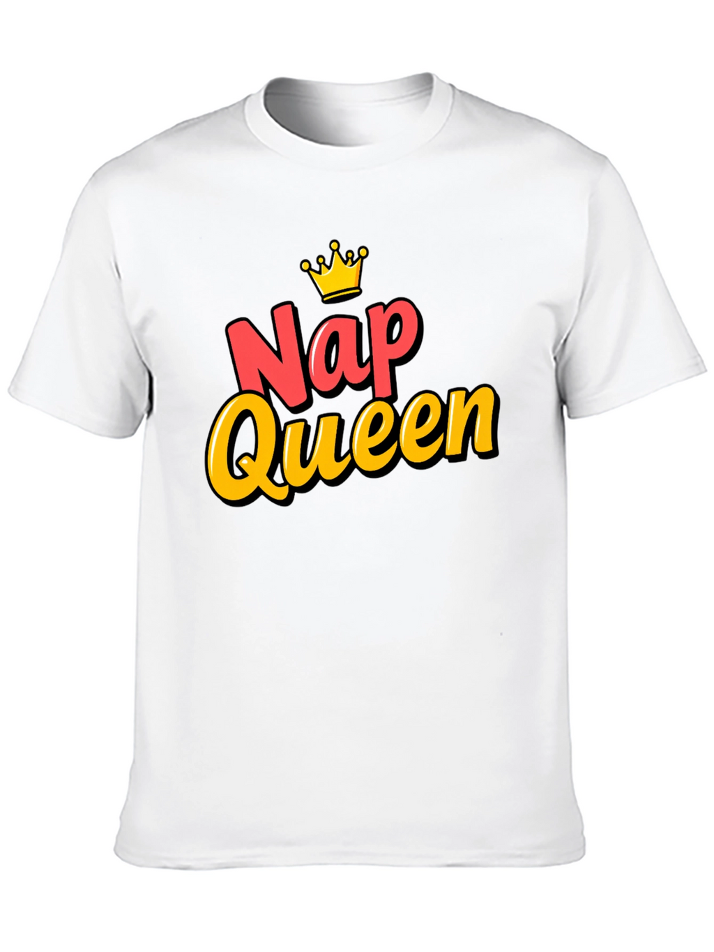 Nap Queen Black Graphic T-Shirt