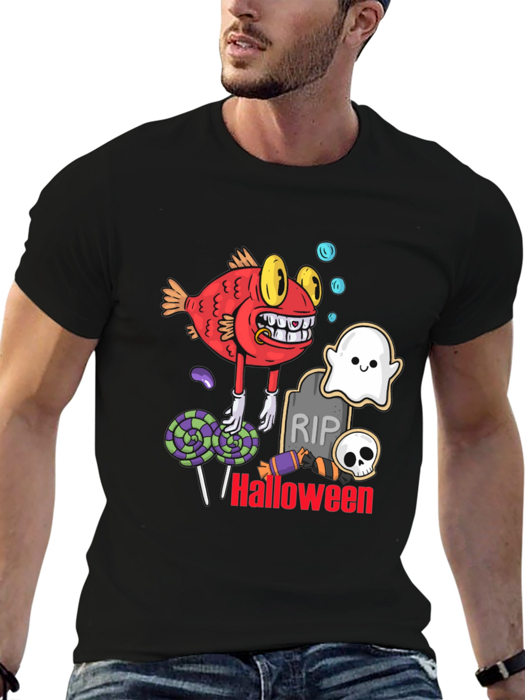 Halloween Fish T-Shirt