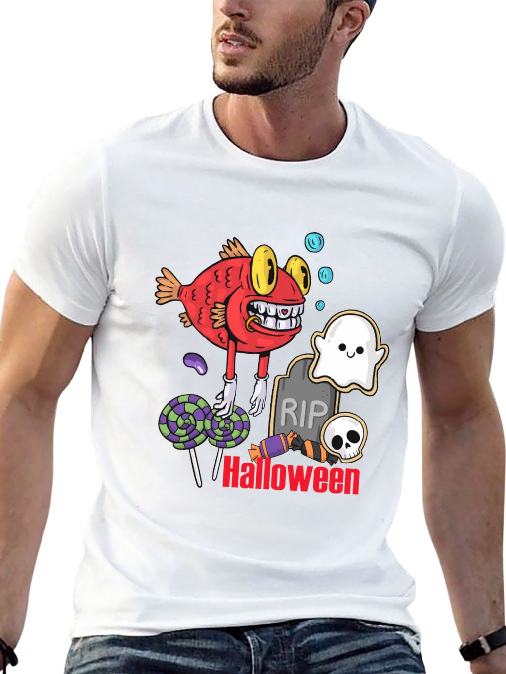 Halloween Fish T-Shirt