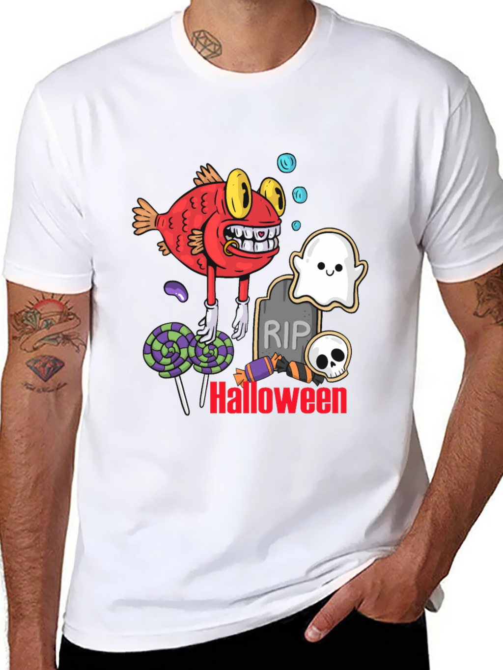 Halloween Fish T-Shirt