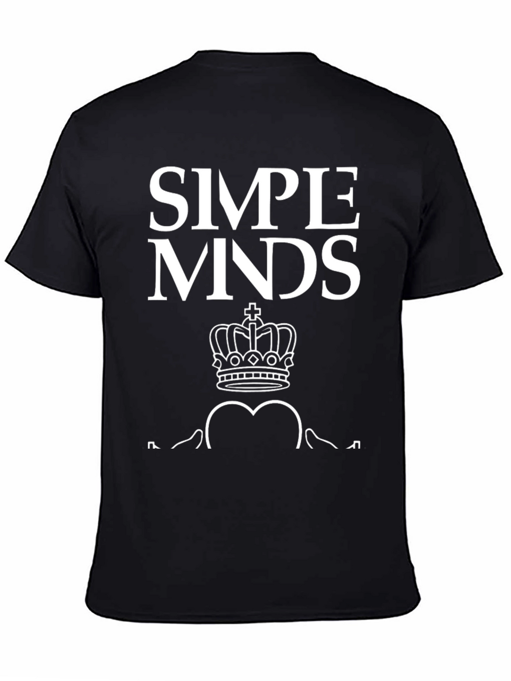 Simple Minds Graphic Black T-Shirt