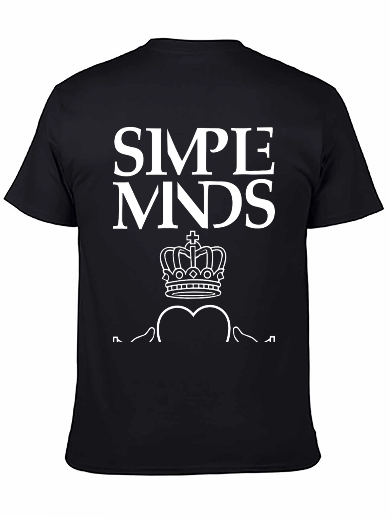 Simple Minds Graphic Black T-Shirt