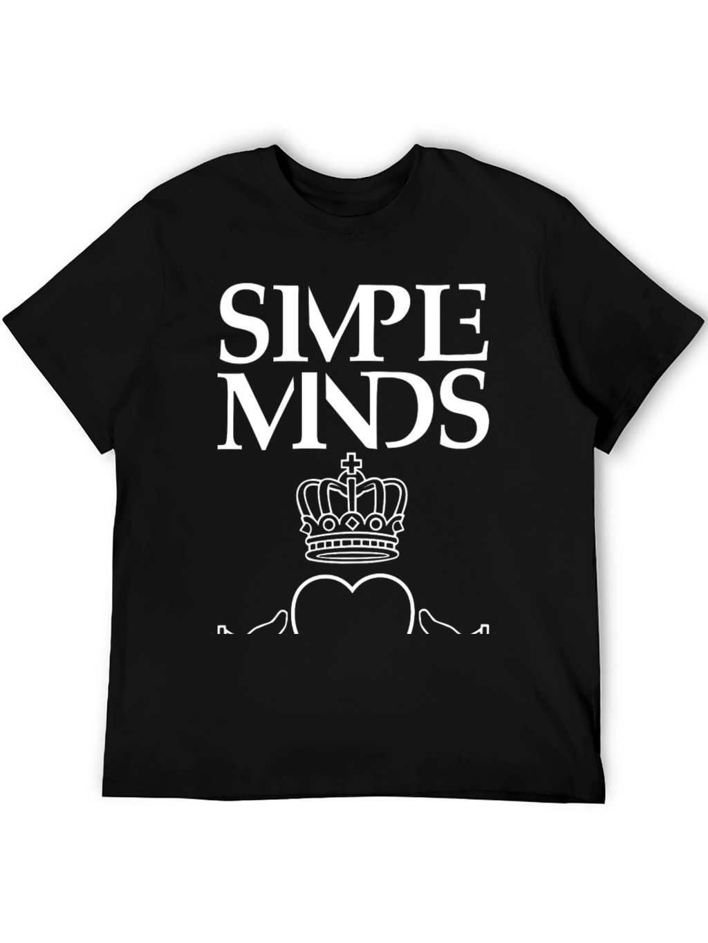 Simple Minds Graphic Black T-Shirt
