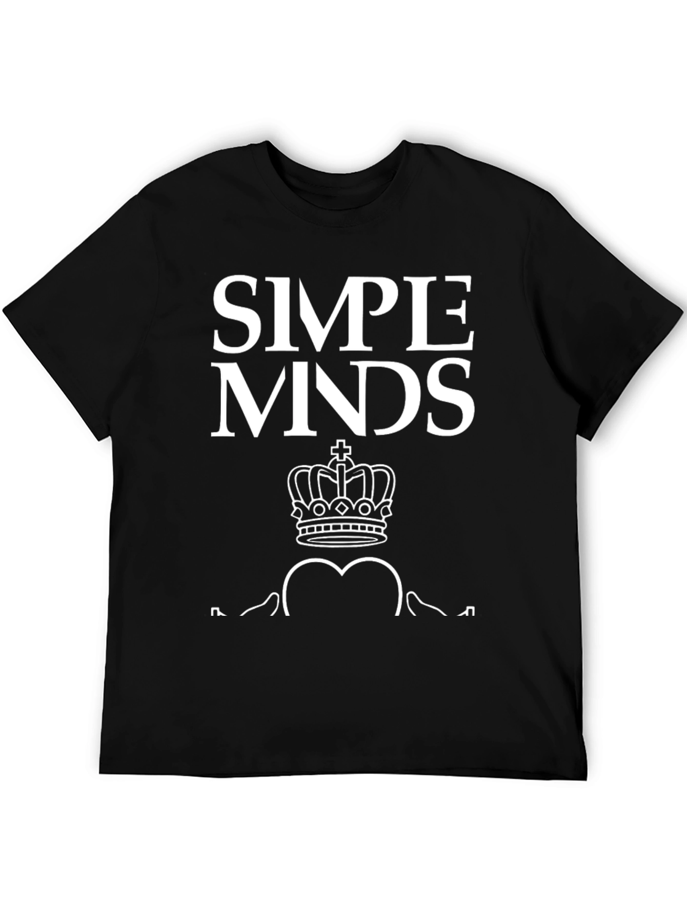 Simple Minds Graphic Black T-Shirt