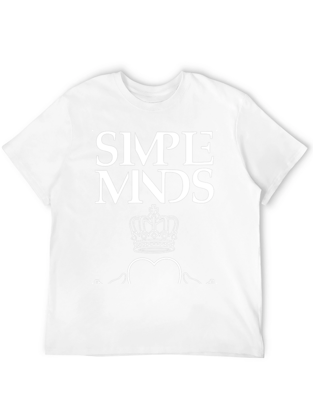 Simple Minds Graphic Black T-Shirt