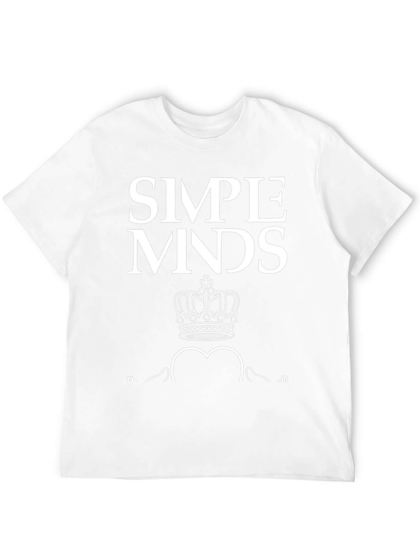 Simple Minds Graphic Black T-Shirt