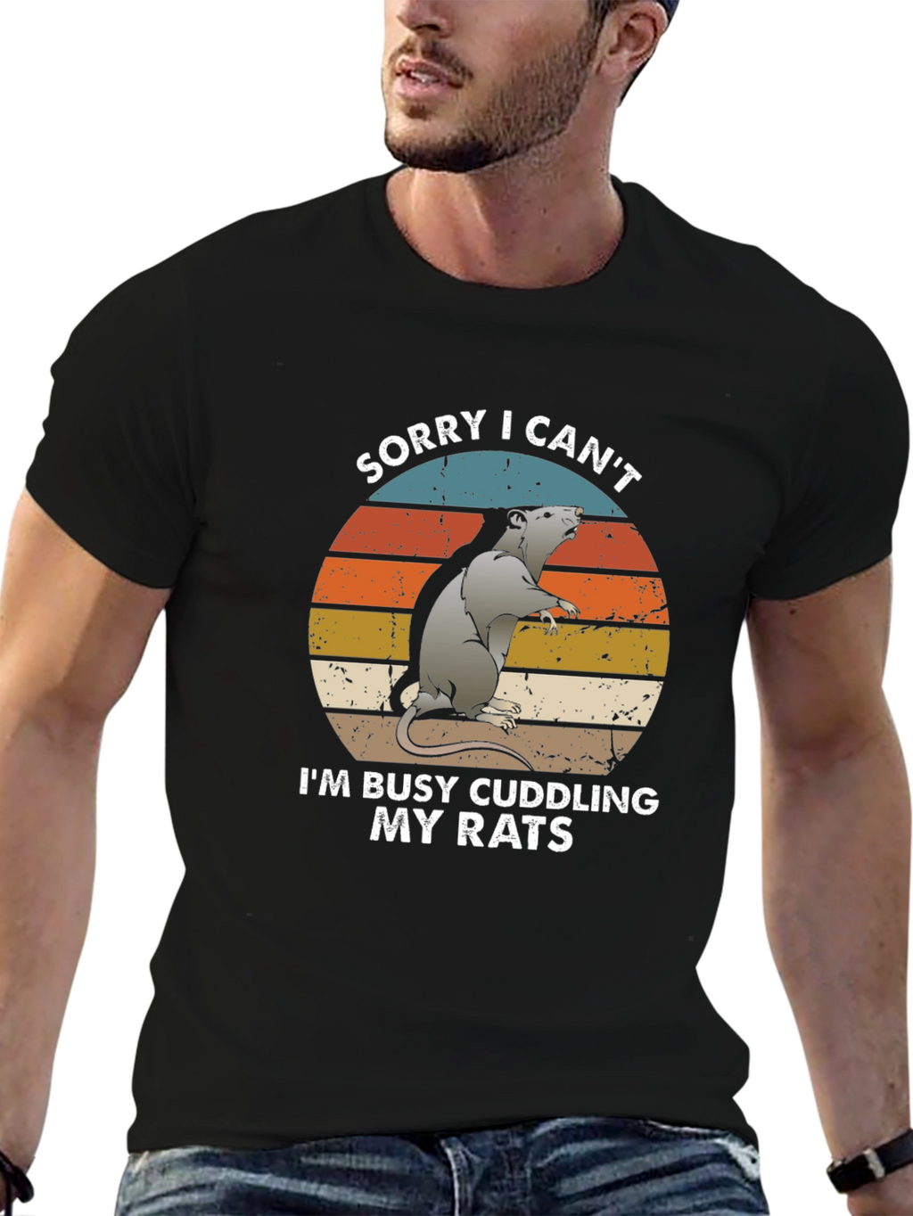 Sorry I Cant Cuddling My Rats T-Shirt