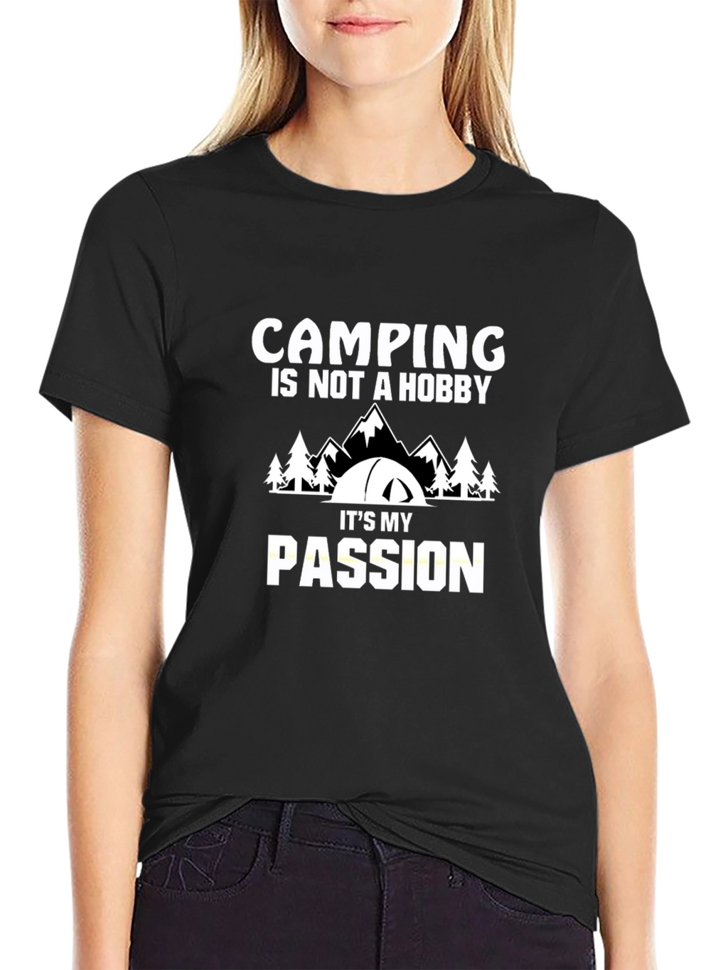 Camping is My Passion Graphic Tee