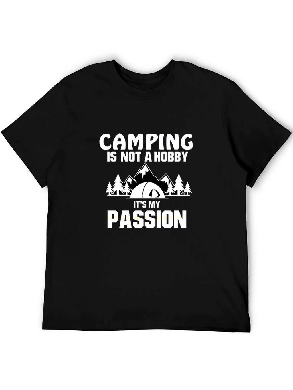 Camping is My Passion Graphic Tee