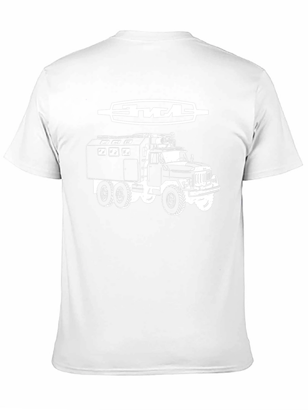 ZIL Truck Graphic Tee - Black