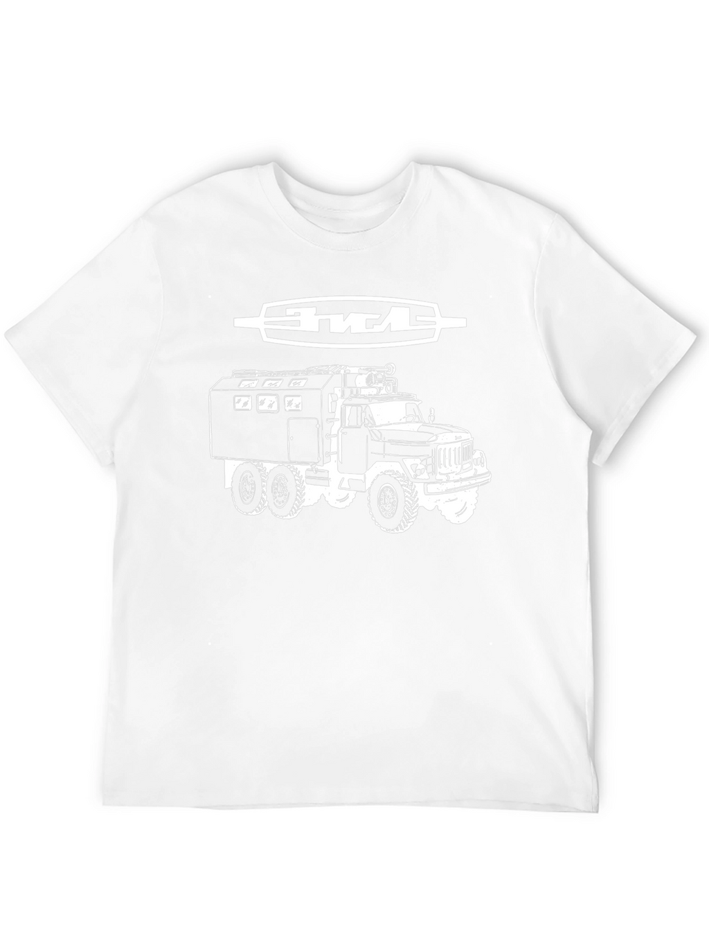 ZIL Truck Graphic Tee - Black