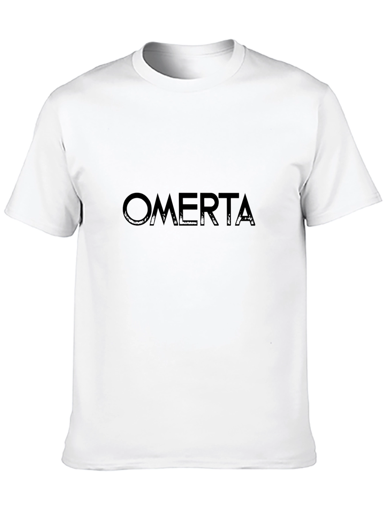 Omerta Graphic Tee - Stylish Black T-Shirt