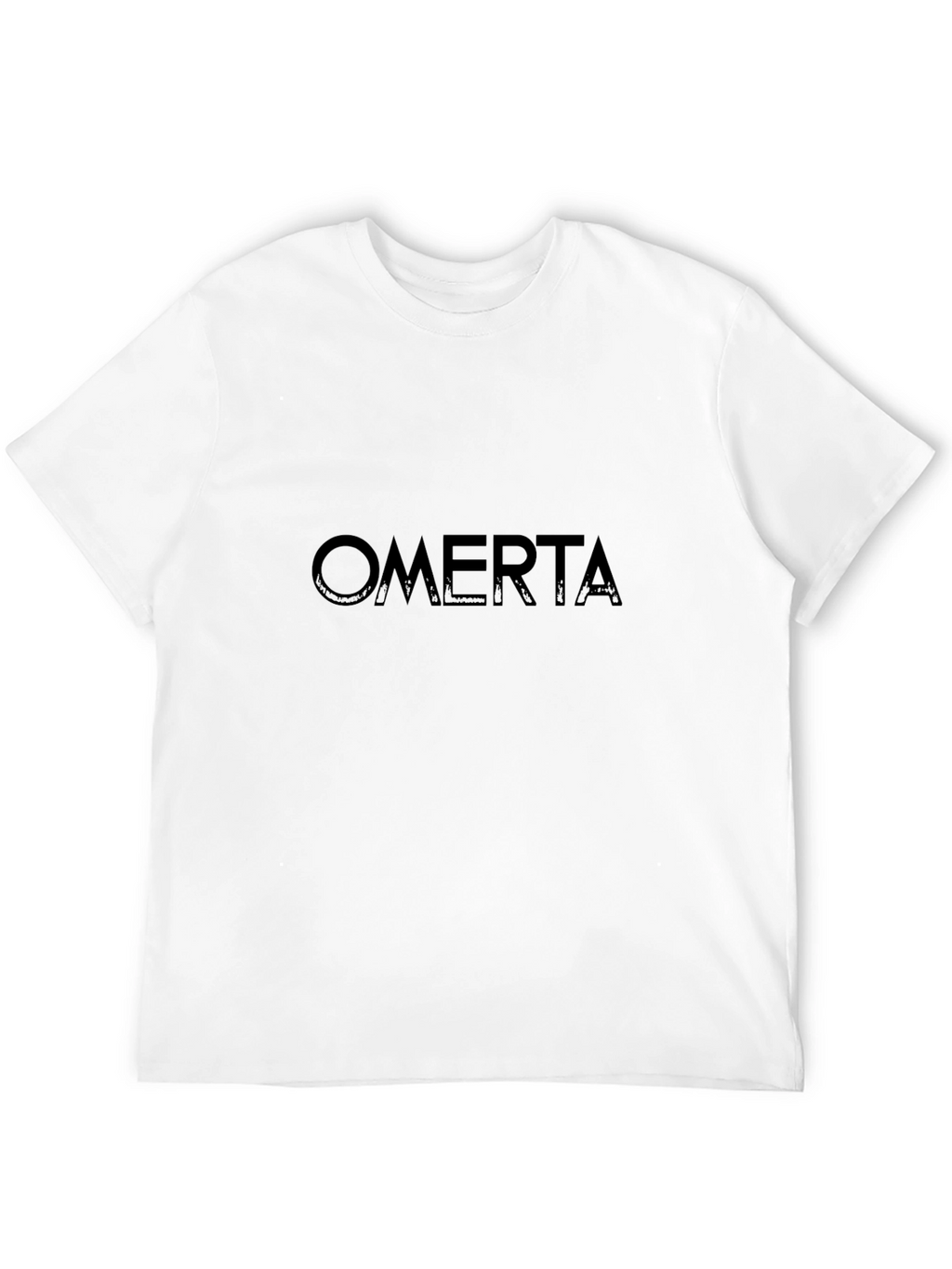 Omerta Graphic Tee - Stylish Black T-Shirt