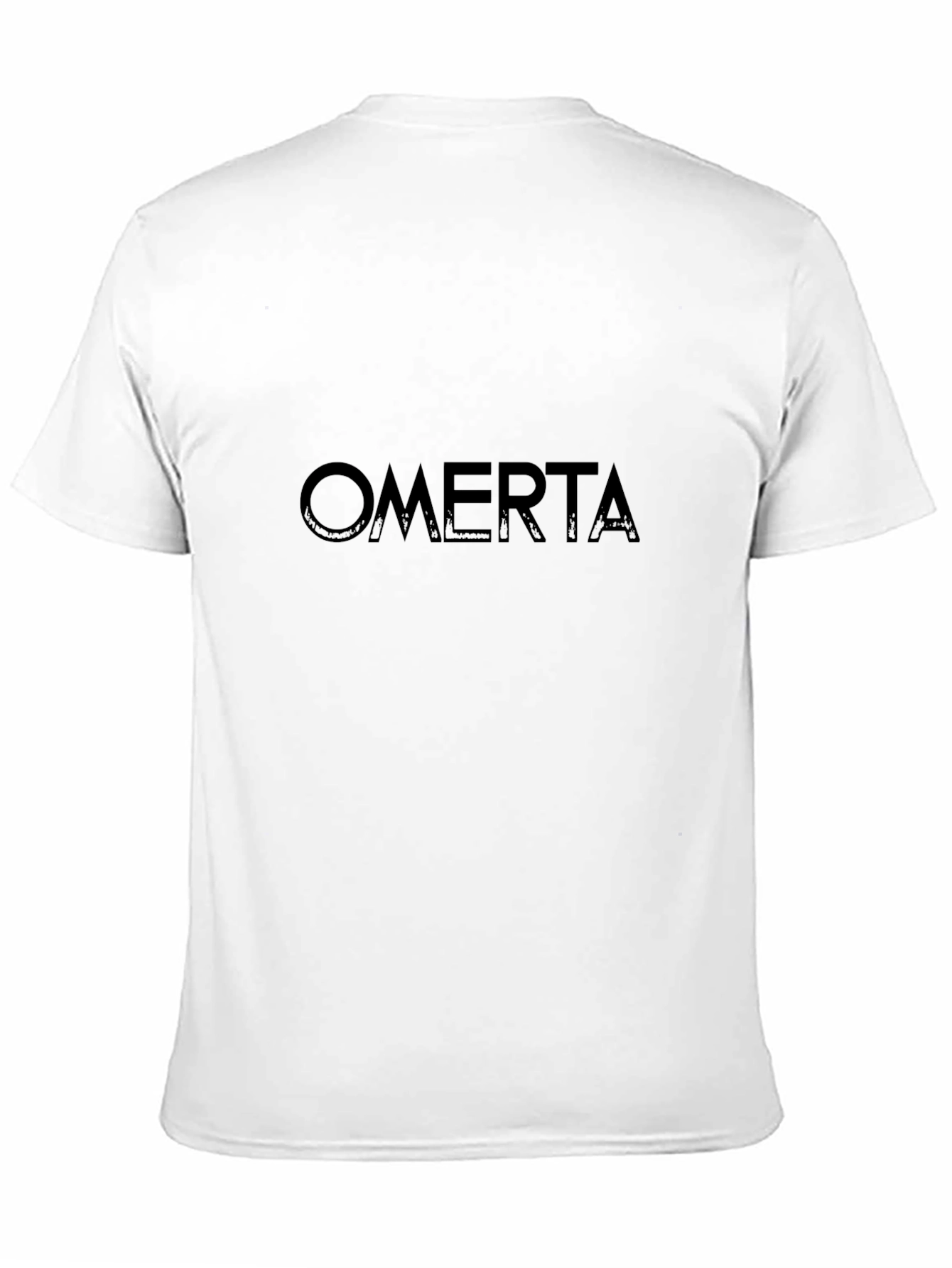Omerta Graphic Tee - Stylish Black T-Shirt