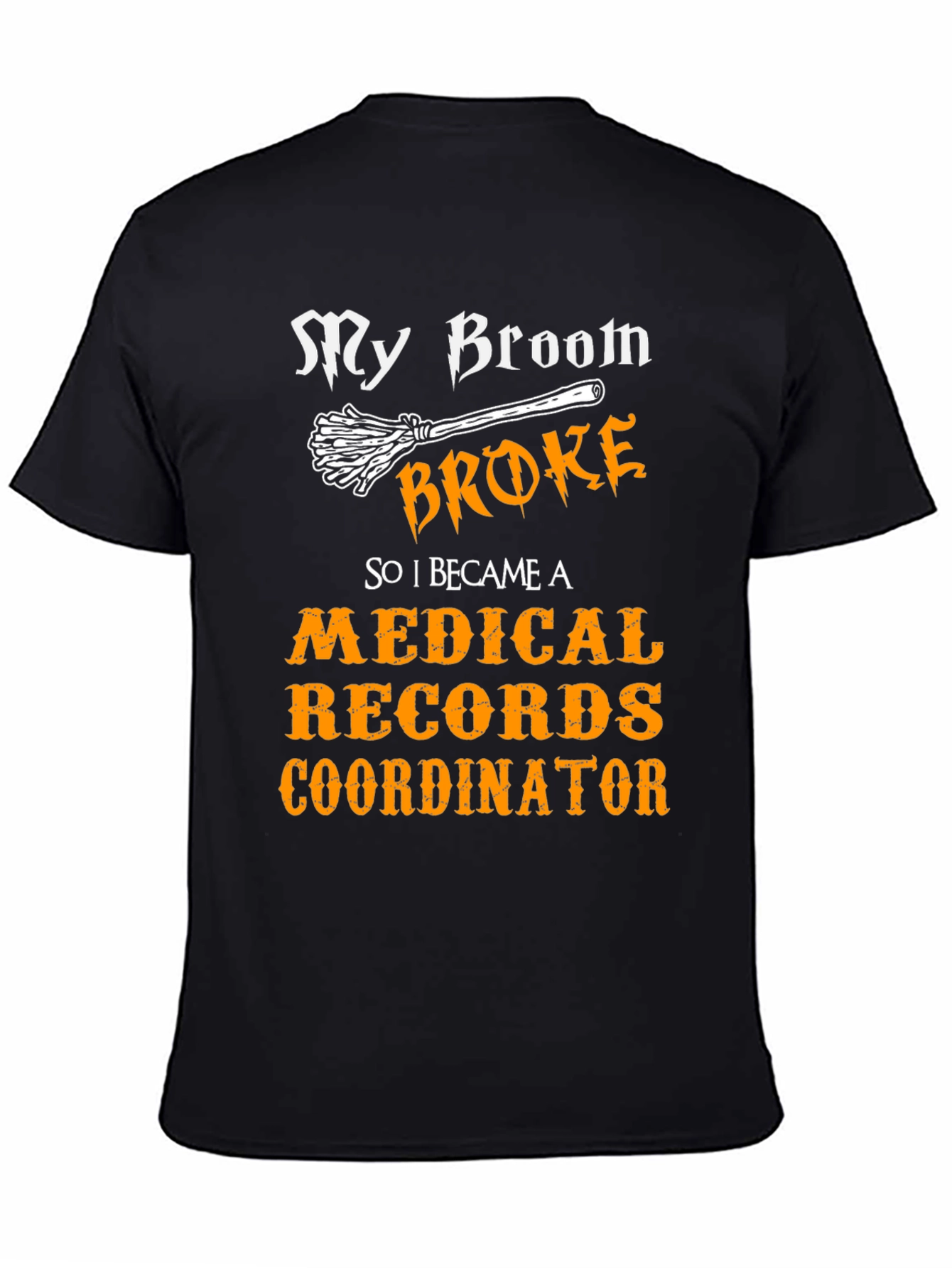 Medical Records Coordinator Halloween T-Shirt