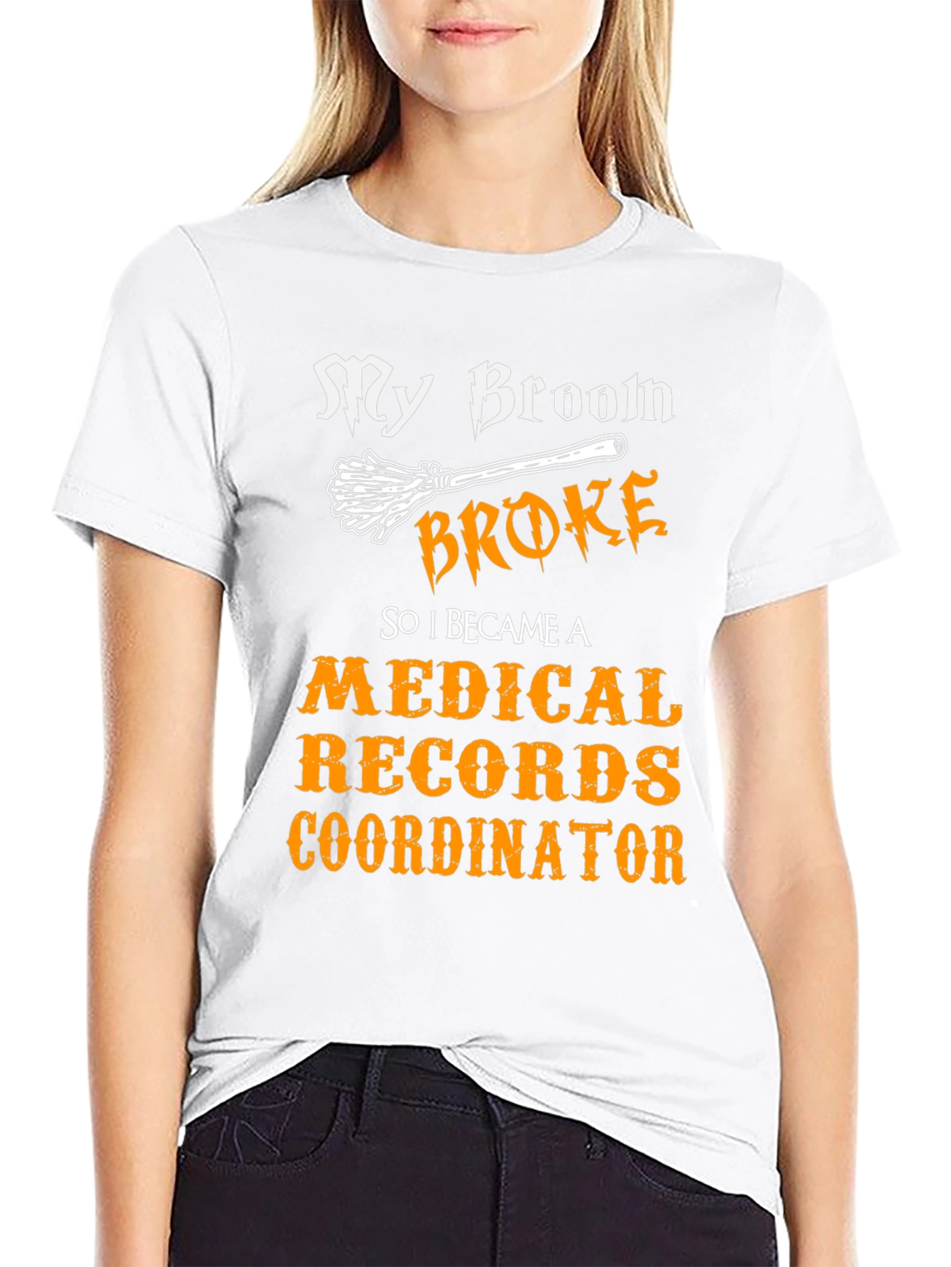 Medical Records Coordinator Halloween T-Shirt