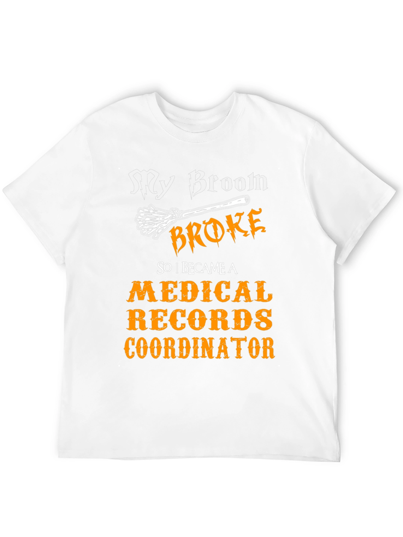 Medical Records Coordinator Halloween T-Shirt