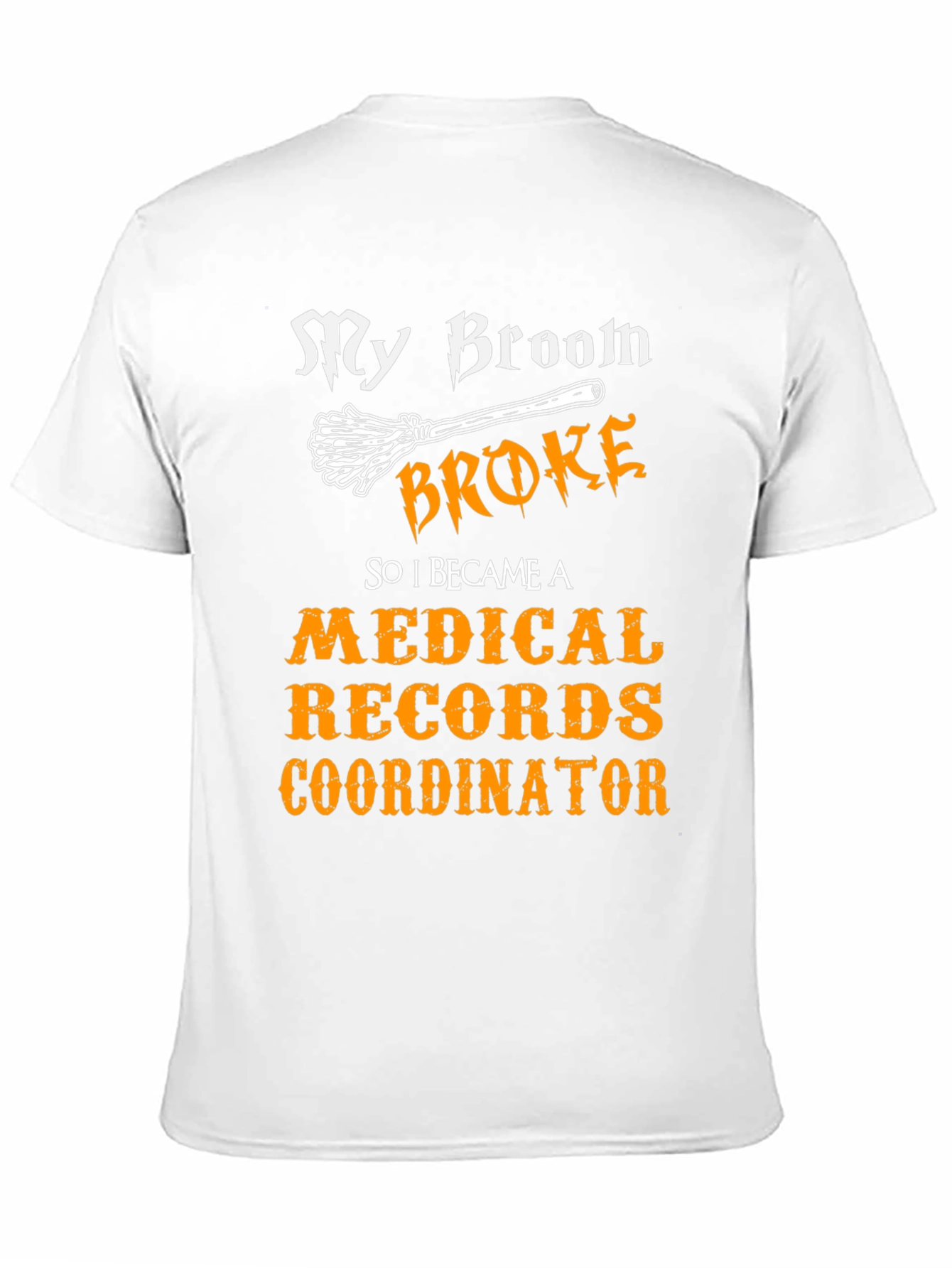 Medical Records Coordinator Halloween T-Shirt